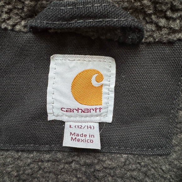 🔥RARE Carhartt Wildwood Jacket Size Large Sherpa Lined - Picture 4 of 8